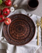 Тарілка плоска "в'юнок" 25 см