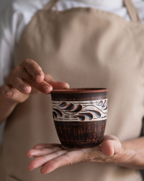 Склянка (ангоб) 320 мл - Зображення 2