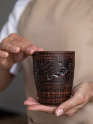 Склянка різьблена 350 мл