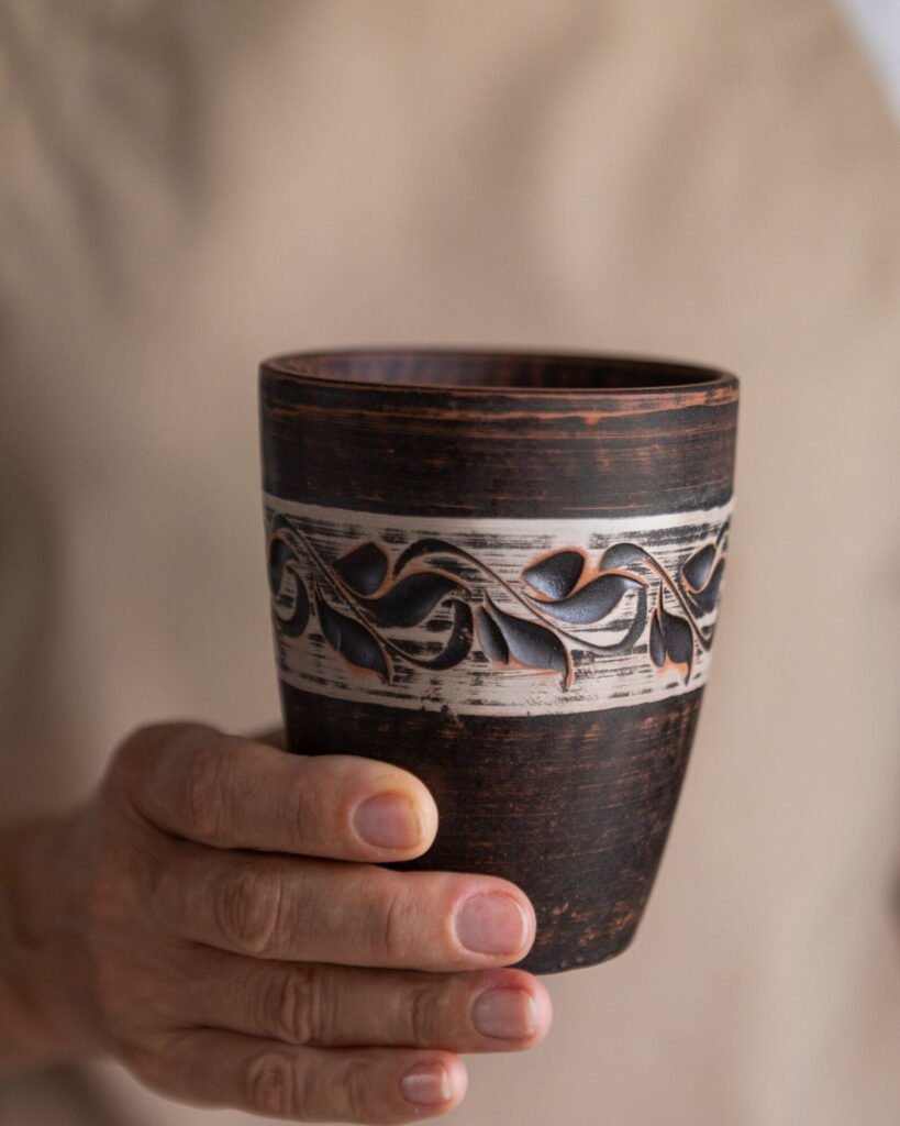 Склянка (ангоб) 350 мл