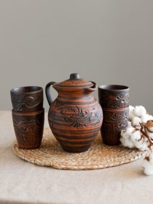 Набір "Глек 2.2 л+4 склянки 0.35 л"