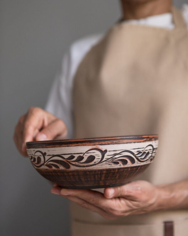 Піала 1 л (ангоб) - Зображення 5