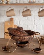 Садж "Сковорідка з соусниками" 1,8 л - Зображення 3