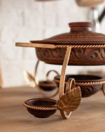 Садж "Сковорідка з соусниками" 1,8 л - Зображення 2