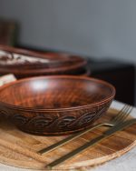 Салатник із червоної глини 1,4 л - Зображення 5