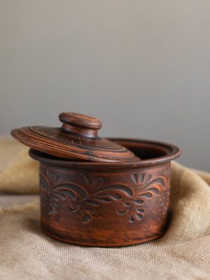 Каструля (жаровня) різьблена 2 л