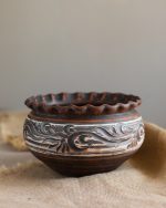 Макітра гончарна велика (ангоб) 3 л